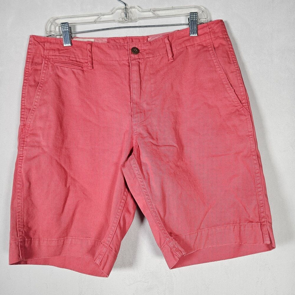 Denim & Supply Ralph Lauren Chino Shorts Men 32 Pink Cotton Casual Preppy Summer